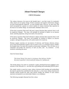 About Formal Charges