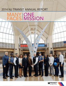 2014 Annual Report - New Jersey Transit
