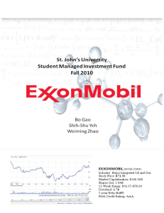 Exxon/Mobil - St. John's University