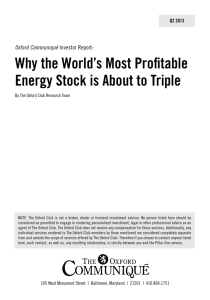 Why The World's Most Profitable Energy Stock