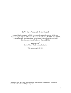 Rough draft/outline of paper for Harvard April 2010