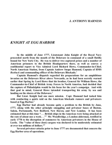 knight at egg harbor - Col. Richard Somers Chapter
