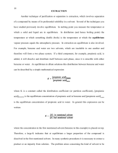 18 EXTRACTION Another technique of purification or separation is