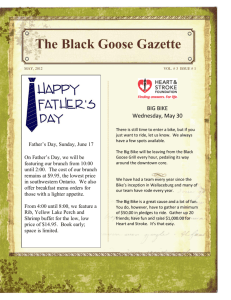 The Black Goose Gazette