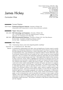 James Hickey – Curriculum Vitae