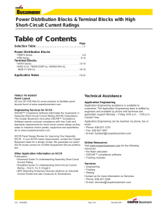 Table of Contents - Mouser Electronics