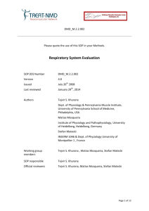 Respiratory System Evaluation - Treat-NMD