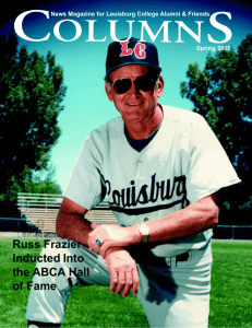 Russ Frazier Inducted Into the ABCA Hall of Fame