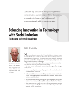 Balancing Innovation in Technology with Social Inclusion