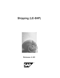 Shipping (LE-SHP)