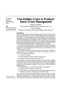 The Hidden Crisis in Product