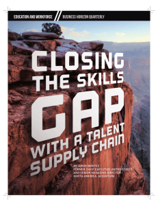Closing the Skills Gap - US Chamber of Commerce Foundation