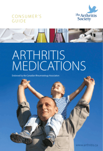 arthritis medications