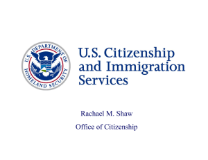 Office of Citizenship Presentation