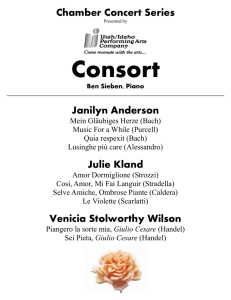 Consort - Utah/Idaho Performing Arts Company