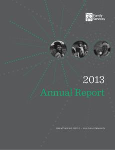 Annual Report - TriCity Family Services