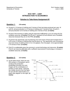 Solution to Assignme.. - University of Toronto