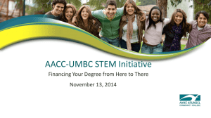 AACC-UMBC STEM Initiative