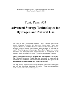 Advanced Storage Technologies for Hydrogen and Natural Gas