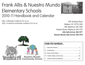 Frank Allis & Nuestro Mundo Elementary Schools