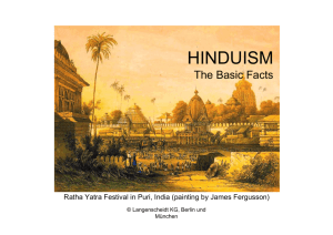 HINDUISM The Basic Facts