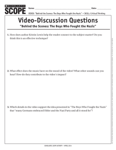 Video-Discussion Questions - Scope