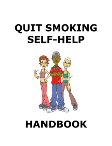 quit smoking self-help