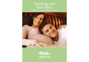 Smoking and Your Baby - Department of Health