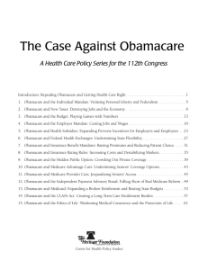 The Case Against Obamacare