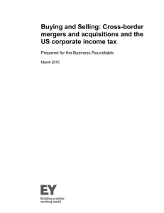 Buying and Selling: Cross-border mergers and acquisitions and the