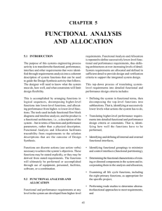 Functional Analysis and Allocation