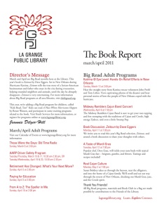 The Book Report - La Grange Public Library