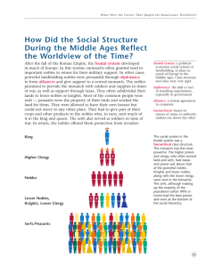 How Did the Social Structure During the Middle Ages Reflect the