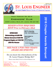 February 2016 - Missouri Society of Professional Engineers