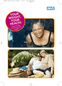 Your Weight Your Health - Sheffield Aches and Pains