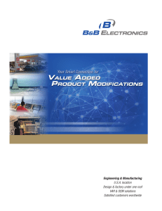 value added product modifications