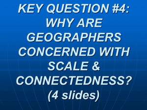 APHG CHAPTER 1: INTRO TO HUMAN GEOGRAPHY