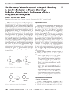 The Discovery-Oriented Approach to Organic Chemistry. 6. Selective