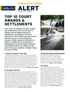 top 10 court awards & settlements