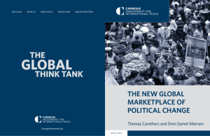 the new global marketplace of political change