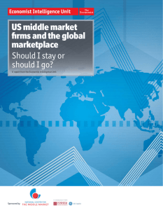 US middle market firms and the global marketplace