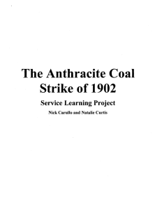 The Anthracite Coal Strike of 1902