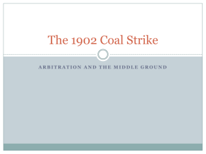 The 1902 Coal Strike