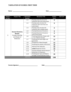 tabulation of scores