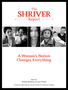 The Shriver Report: A Women's Nation Changes Everything