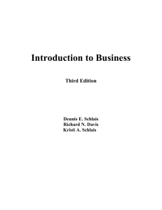 Introduction to Business