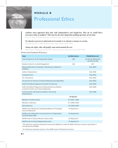 Professional Ethics - Gatton College of Business and Economics