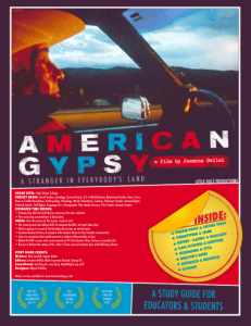 American Gypsy Study Guide