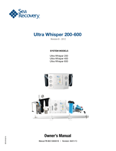 Ultra Whisper 200-600
