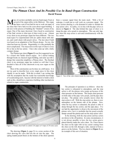 The Pitman Chest And Its Possible Use In Band Organ Construction